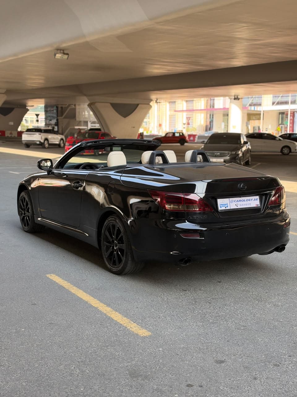 2010 Lexus IS300 Convertible for sale Dubai, Carology photo 5