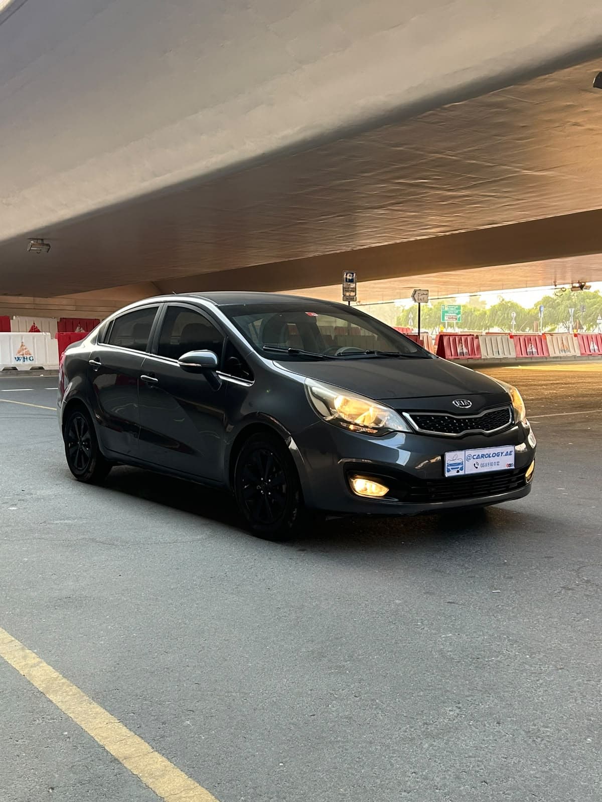 2014 Kia Rio for sale Dubai, Carology photo 12