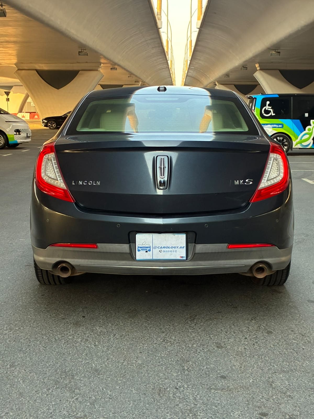 2014 Lincoln MKS Full Option for sale Dubai, Carology photo 7