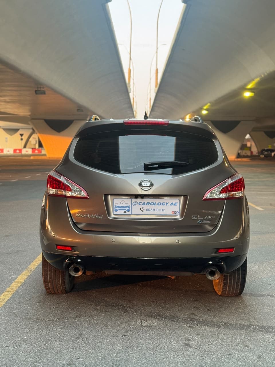 2015 Nissan Murano SL for sale Dubai, Carology photo 3