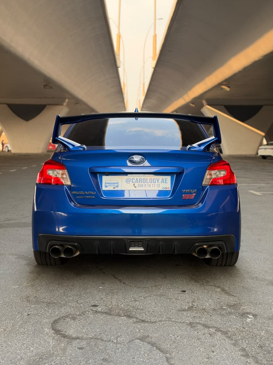 2015 Subaru WRX STI for sale Dubai, Carology photo 2