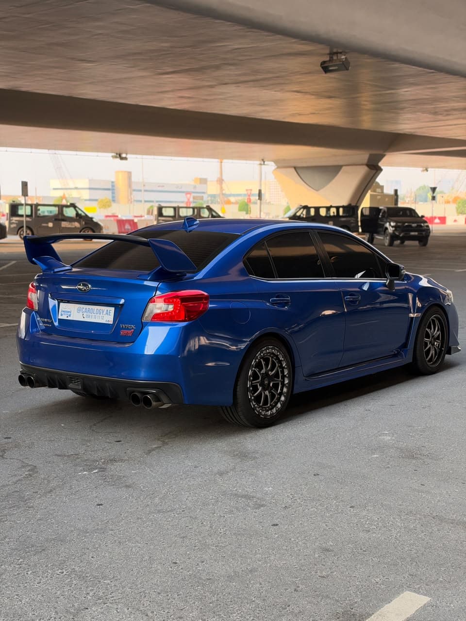 2015 Subaru WRX STI for sale Dubai, Carology photo 3