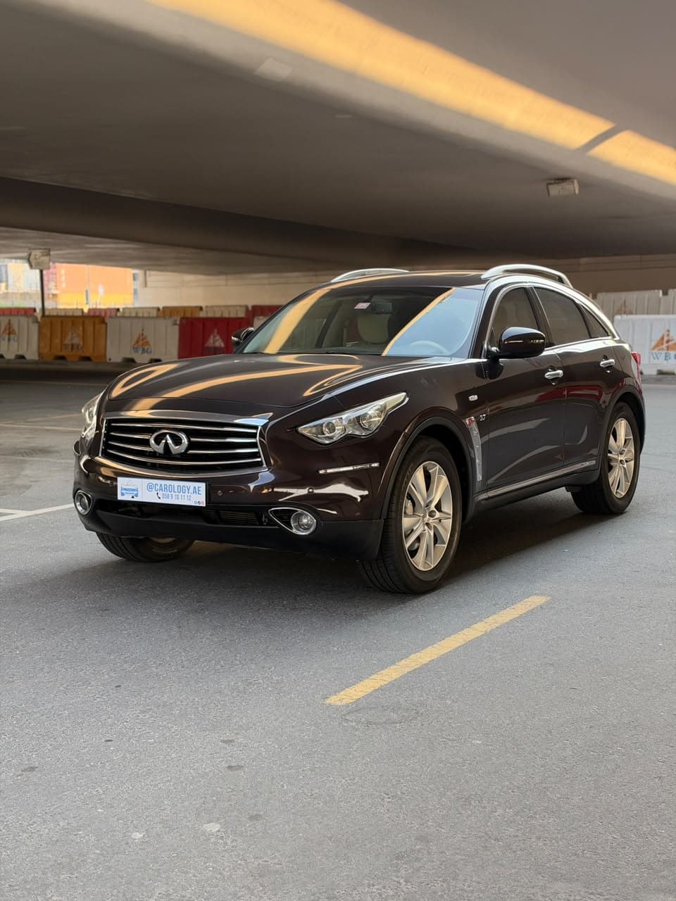 2016 Infiniti QX70 for sale Dubai, Carology