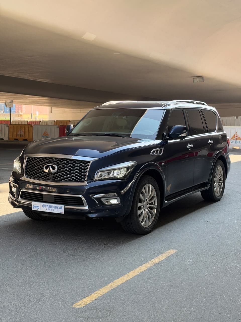 2016 Infiniti QX80 for sale Dubai, Carology